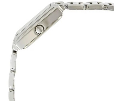 Casio Watch LTP-1238D-7ADF Analog Silver Dial Stainless Steel Women's Watch 4971850824428