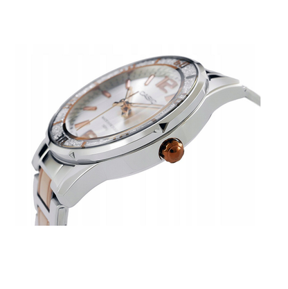 Casio LTP-1359RG-7AVDF Analog women's watch two tone stainless steel strap with metal box