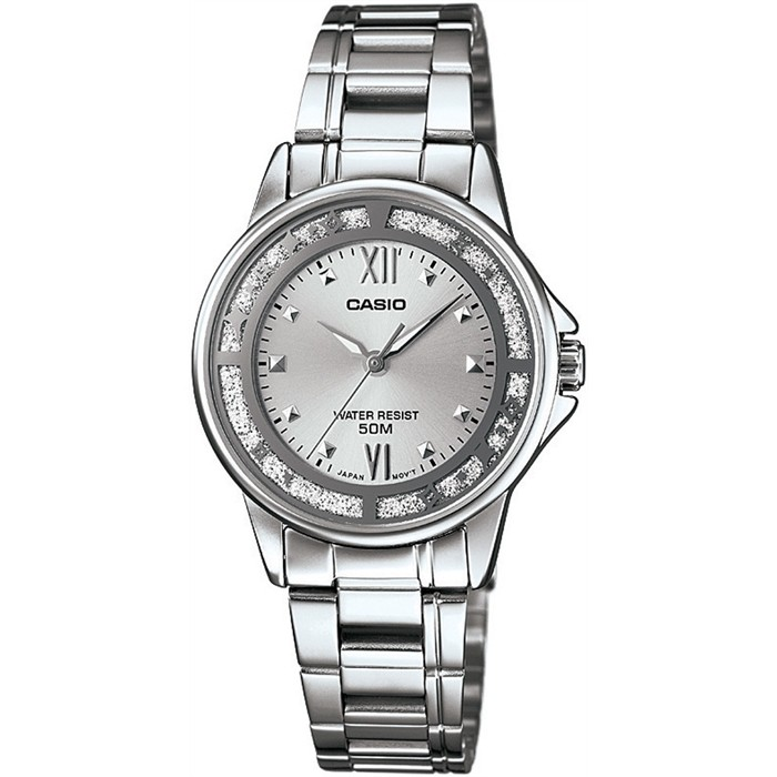 Casio Watch Waterproof Stainless Steel Strap Silver Analog LTP -1391D-7AVDF women's 4971850065517