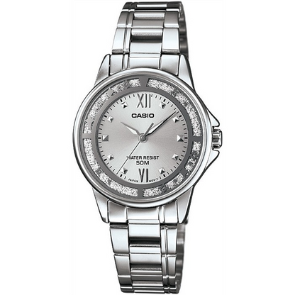 Casio Watch Waterproof Stainless Steel Strap Silver Analog LTP -1391D-7AVDF women's 4971850065517