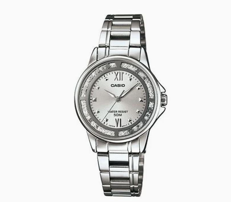 Casio Watch Waterproof Stainless Steel Strap Silver Analog LTP -1391D-7AVDF women's 4971850065517