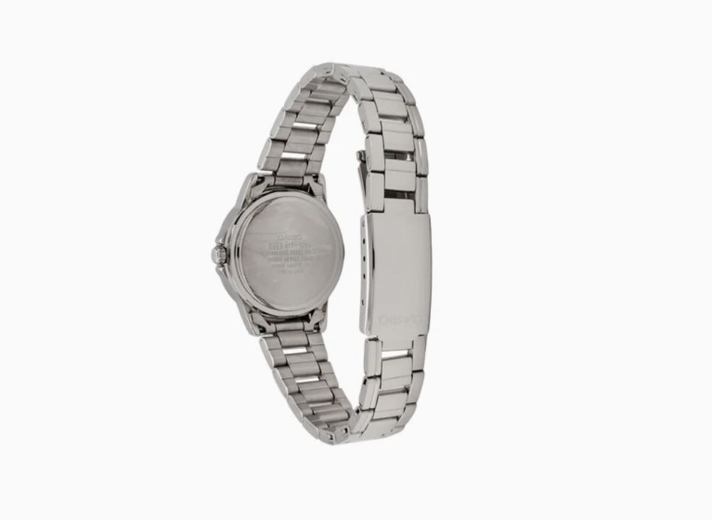 Casio Watch Waterproof Stainless Steel Strap Silver Analog LTP -1391D-7AVDF women's 4971850065517