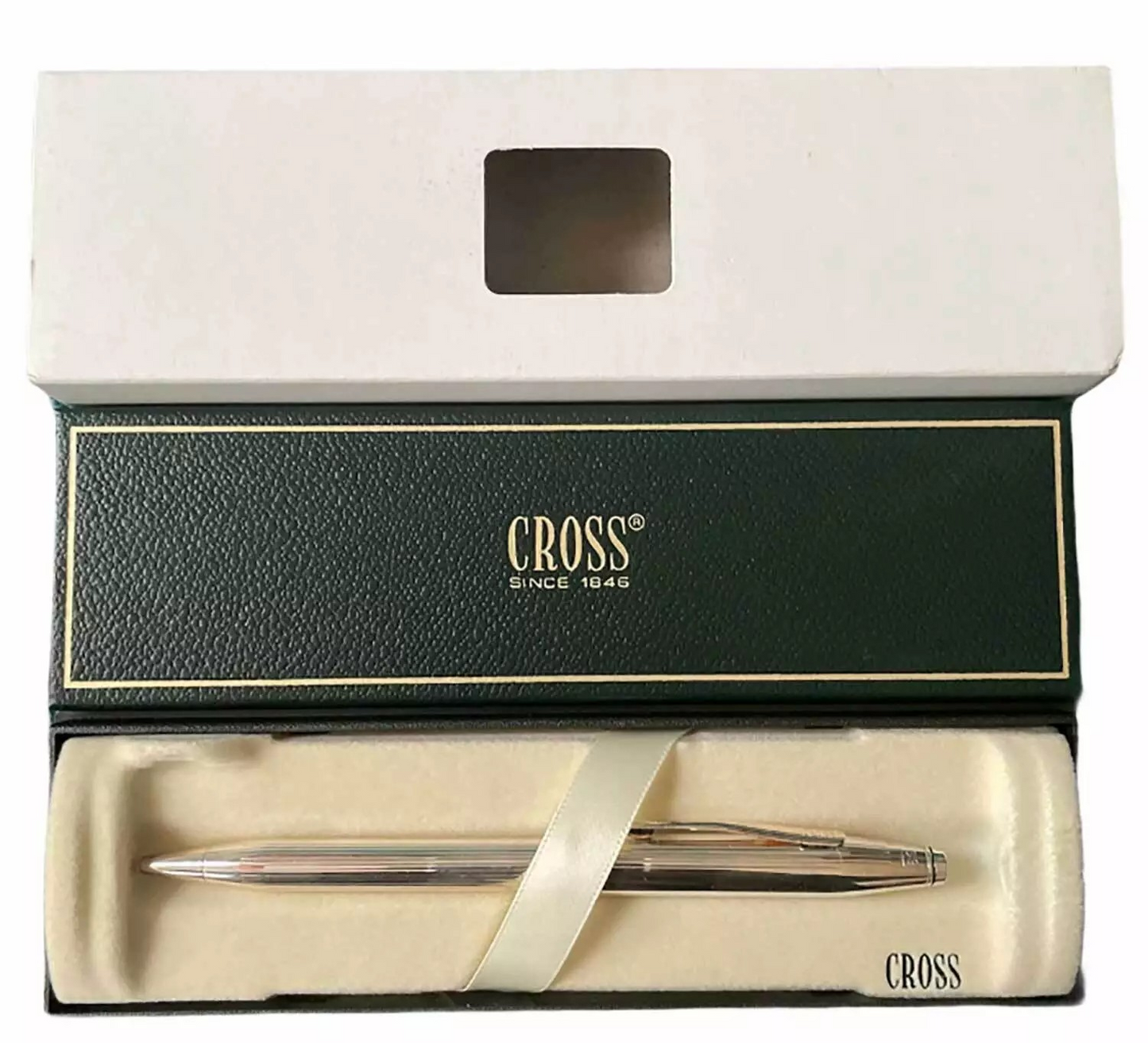 Cross Century II Ballpoint Pen Sterling Silver New In Box 462WG-4 Made In USA