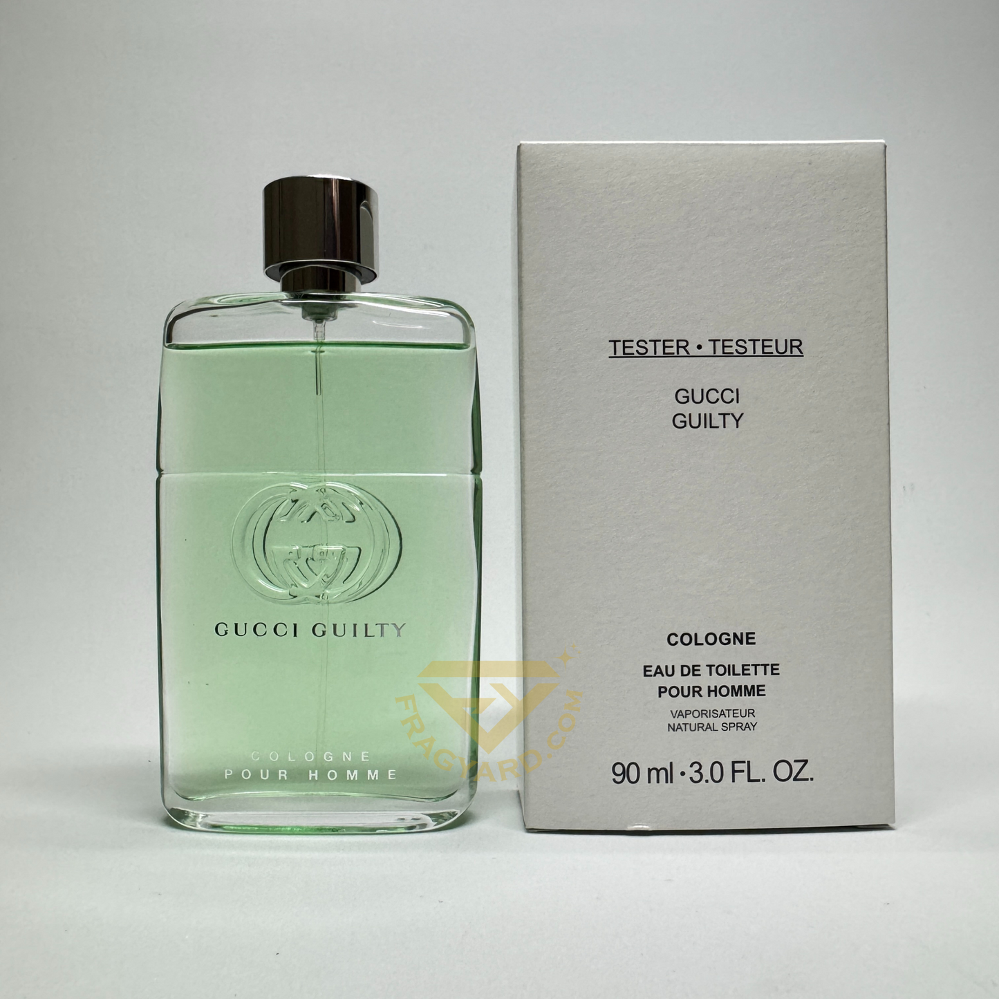 GUCCI GUILTY BY GUCCI POUR HOMME COLOGNE EAU DE TOILETTE   90 ML TESTER