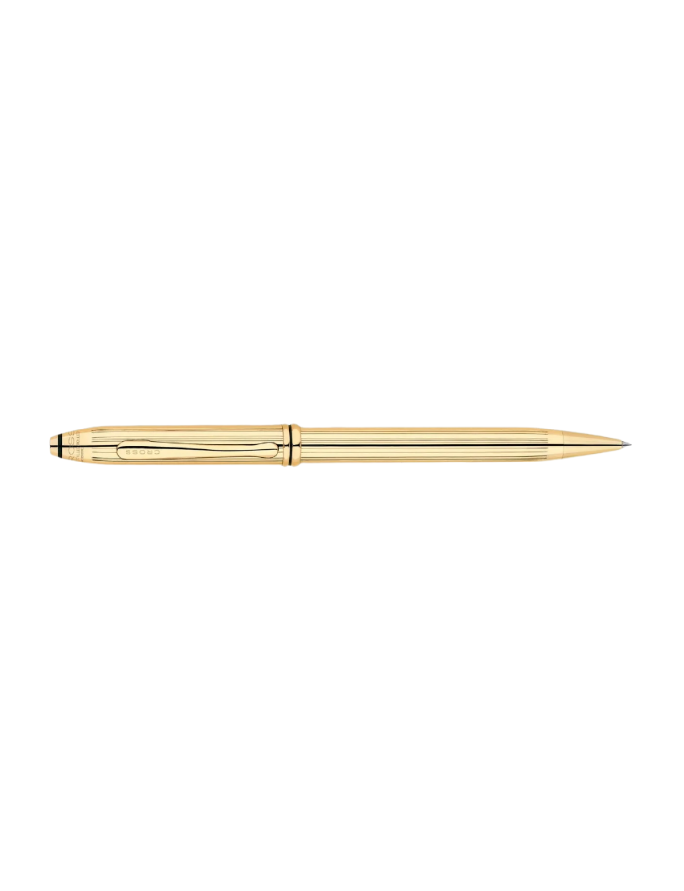 Cross 772 Townsend 18 karat gold filled rolled gold ball point pen New with luxury box Original Guarantee.