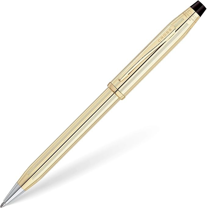 Cross Century II 4502WG Ball-Point Pen 10 karat Gold Filled/ Rolled Gold Ball point pen New with luxury box original guarantee.