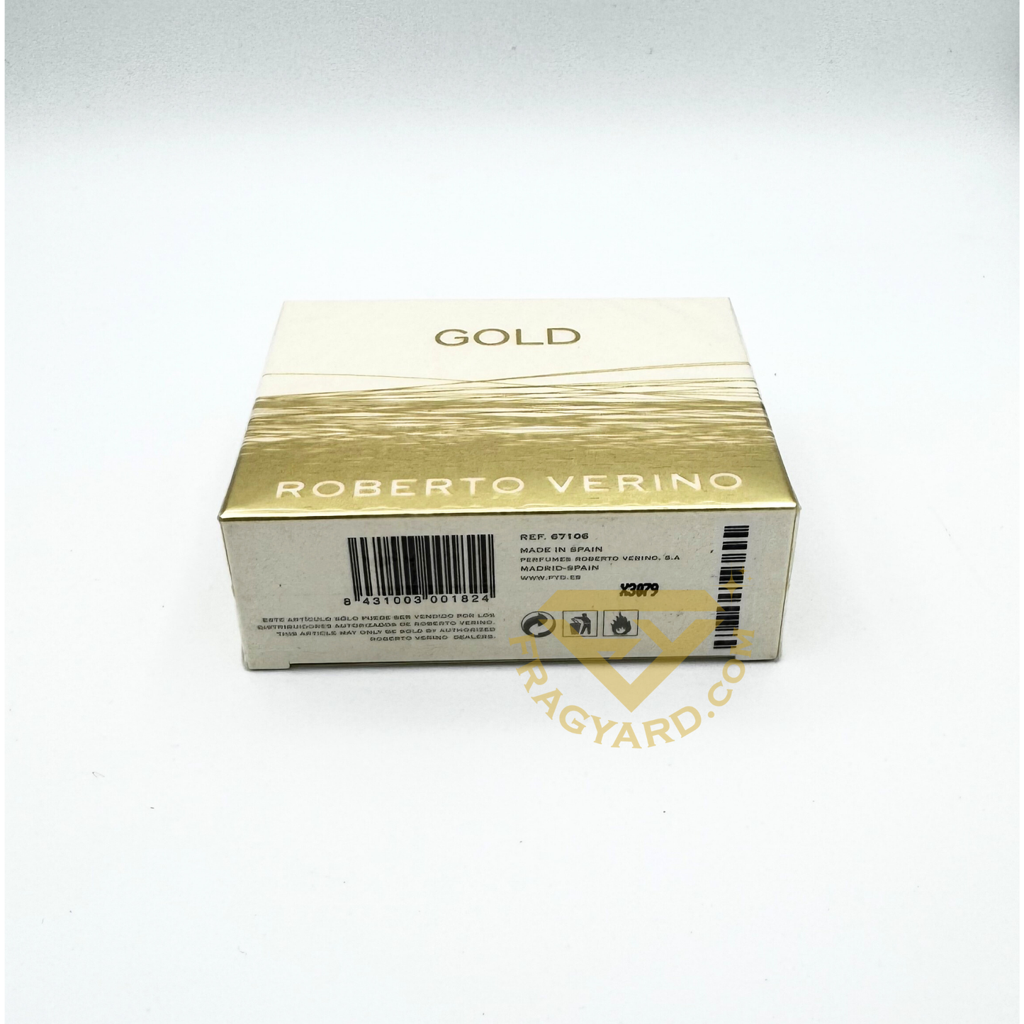 Gold by Roberto Verino Eau De Parfum 90ml spray original new