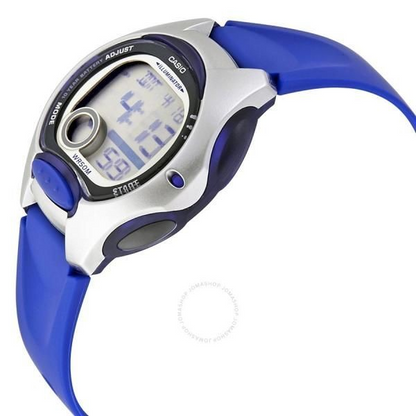 Casio Watch Women's Water Resistant Digital Watch LW-200-2AVDF Blue Resin Strap 4971850795599