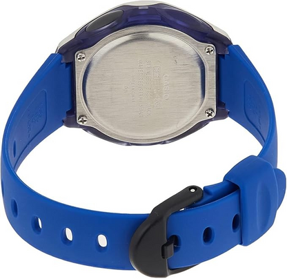 Casio Watch Women's Water Resistant Digital Watch LW-200-2AVDF Blue Resin Strap 4971850795599