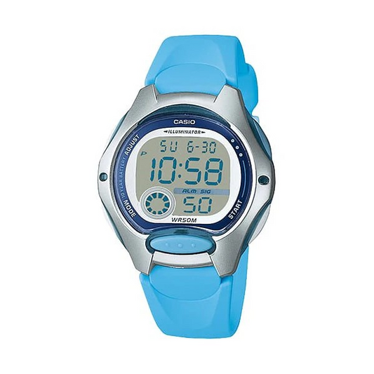 Casio Watch Standard LW200-2BVDF Unisex Blue Resin Digital Watch 4971850862758