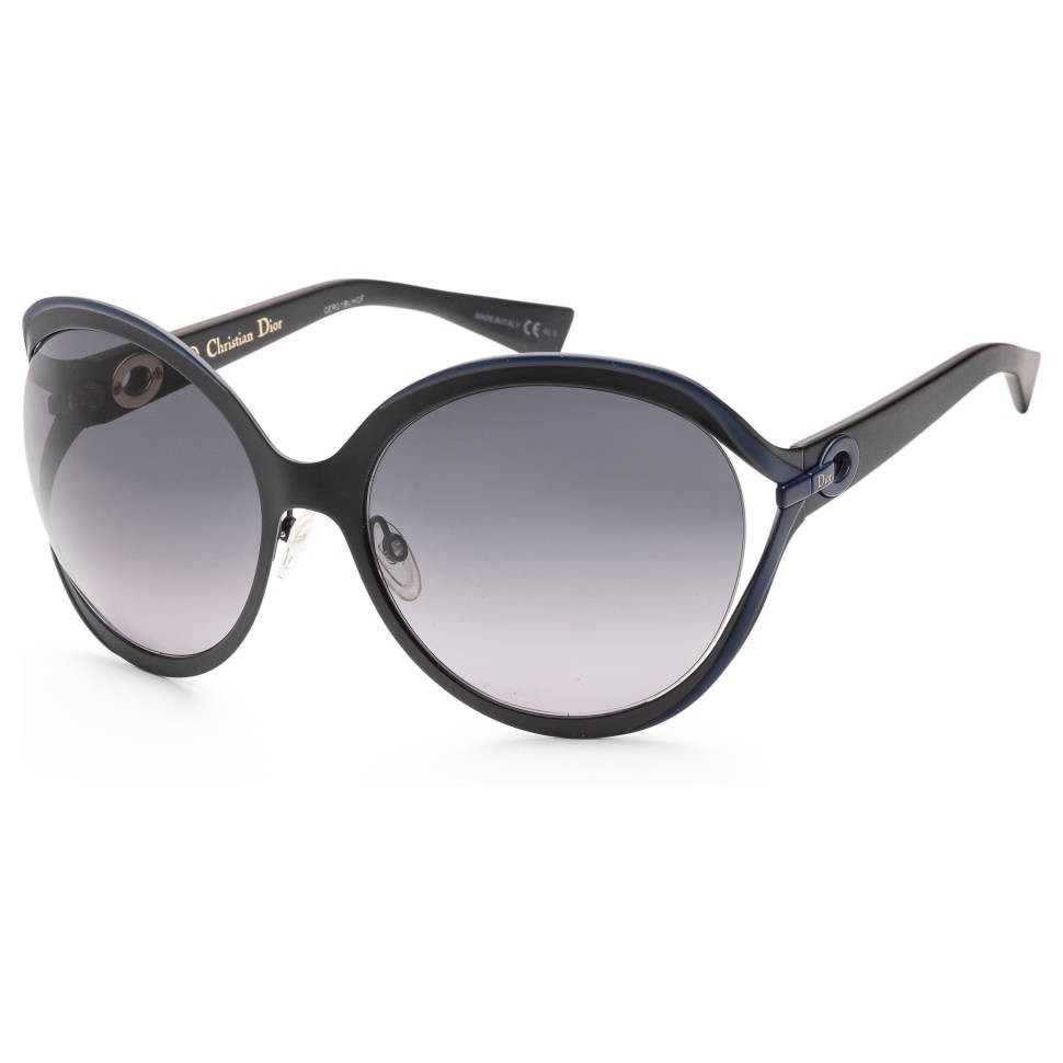 Dior Elle Gray Gradient Round Ladies Sunglasses Item No. DIORELLE1 6MT 61