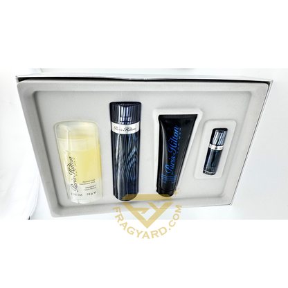 PARIS HILTON FOR MEN GIFT SET EDT 100ML SP + 78G DEODORANT STICK + HAIR BODY WASH  90ML + PURSE SPRAY