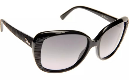 Dior Eyewear DiorTaffetas2 807 black 57 HD Grey SF donna sunglass Original Made in Italy