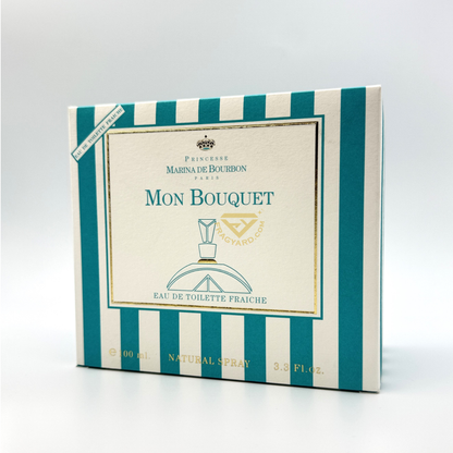 MON BOUQUET By  PRINCESSE MARINA DE BOURBON Eau De Toilette 100ml SPRAY ORIGINAL FRAGRANCE