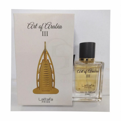 ART OF ARABIA III LATTAFA PRIDE EAU DE PARFUM 20ML SPRAY