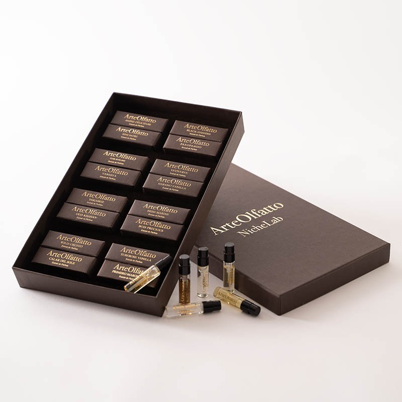 ARTEOLFATTO NICHELAB DESCOVERY SET  PARFUM 16 X 2ML TOTAL 32ML