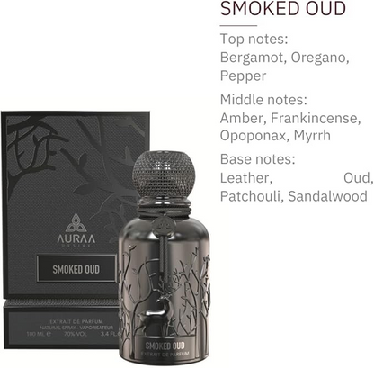 AURAA DESERT SMOKED OUD EXTRAIT DE PARFUM 100ML 3.4 FL OZ
