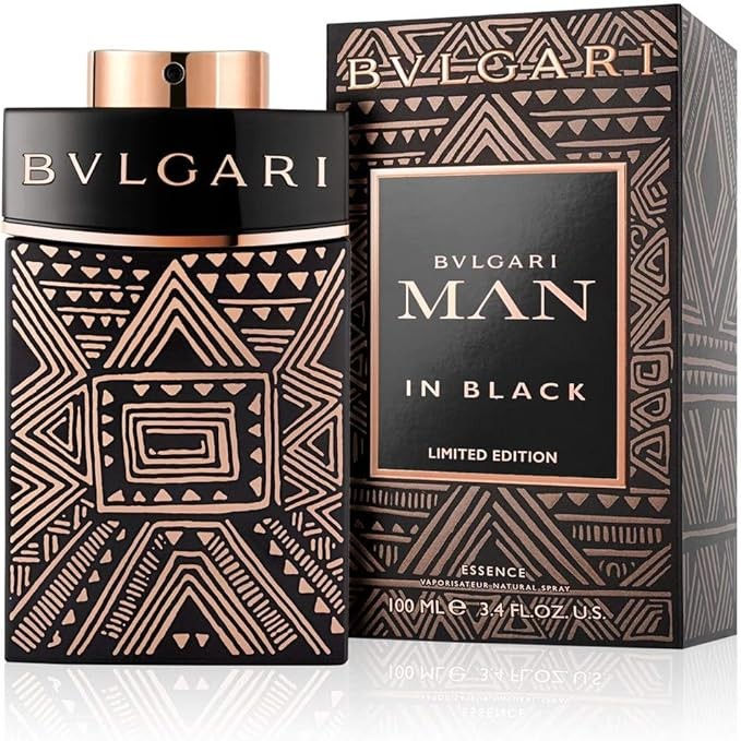 BVLGARI MAN IN BLACK LIMITED EDITION ESSENCE EAU DE PARFUM 100ML 3.4FLOZ