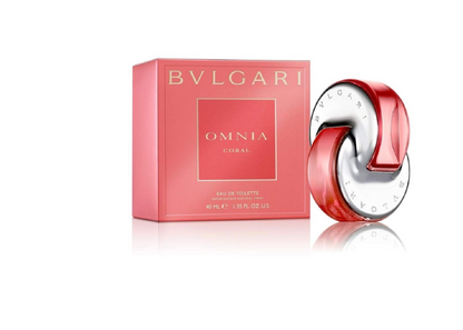 BVLGARI OMNIA CORAL EAU DE TOILETTE 40ML 1.35FLOZ ORIGINAL