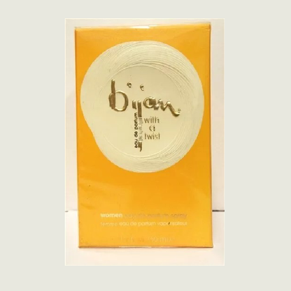 Bijan with a twist EDP 100ml 3.4FL OZ natural spray Original Guarantee