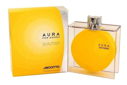AURA FOR WOMAN By JACOMO Eau De Toilette 75ml Spray 2.4 FL OZ