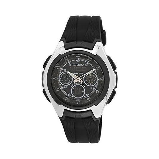 Casio Watch Wrist Men's Watch Analog AQ-163W-1B1VDF