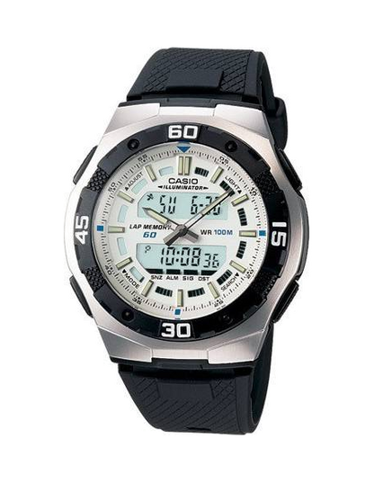 Casio Watch Wrist Men's Watch Analog AQ-164W-7AVDF