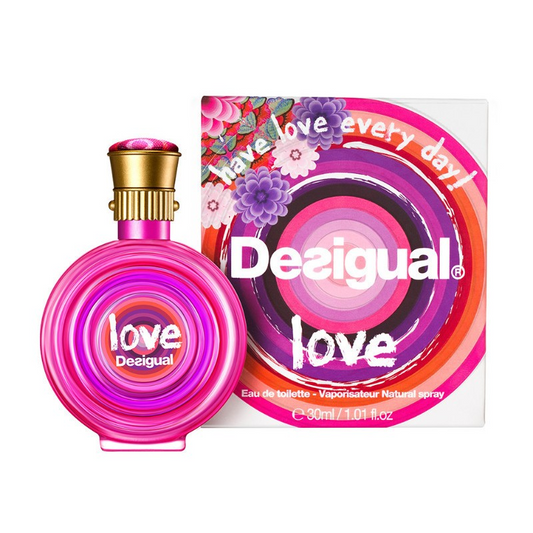 DESIGUAL HAVE LOVE EVERY DAY EAU DE TOILETTE 30 ML 1.0FLOZ 8433937186530