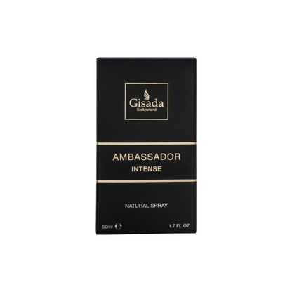 GISADA AMBASSADOR INTENSE FOR MEN EAU DE PARFUM 50ML 1.7FL OZ