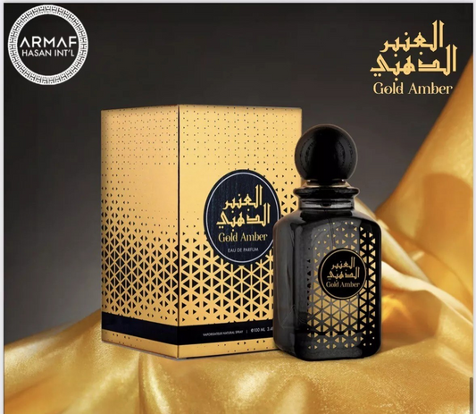 STERLING GOLD AMBER  EDP Spray 100ML 3.4 OZ By RISALA