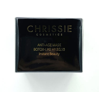 CHRISSIE COSMETICS ANTI AGE MASK BOTOX-LIKE HY.EG.10 INSTANT BEAUTY