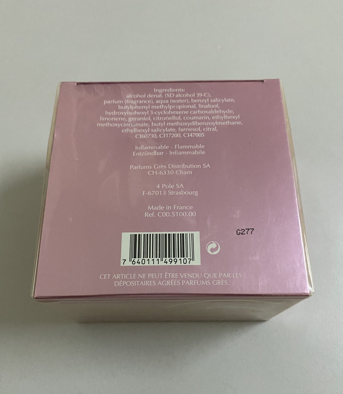 CALINE By PARFUMS GRES Eau De Toilette 100ML Spray ORIGINAL