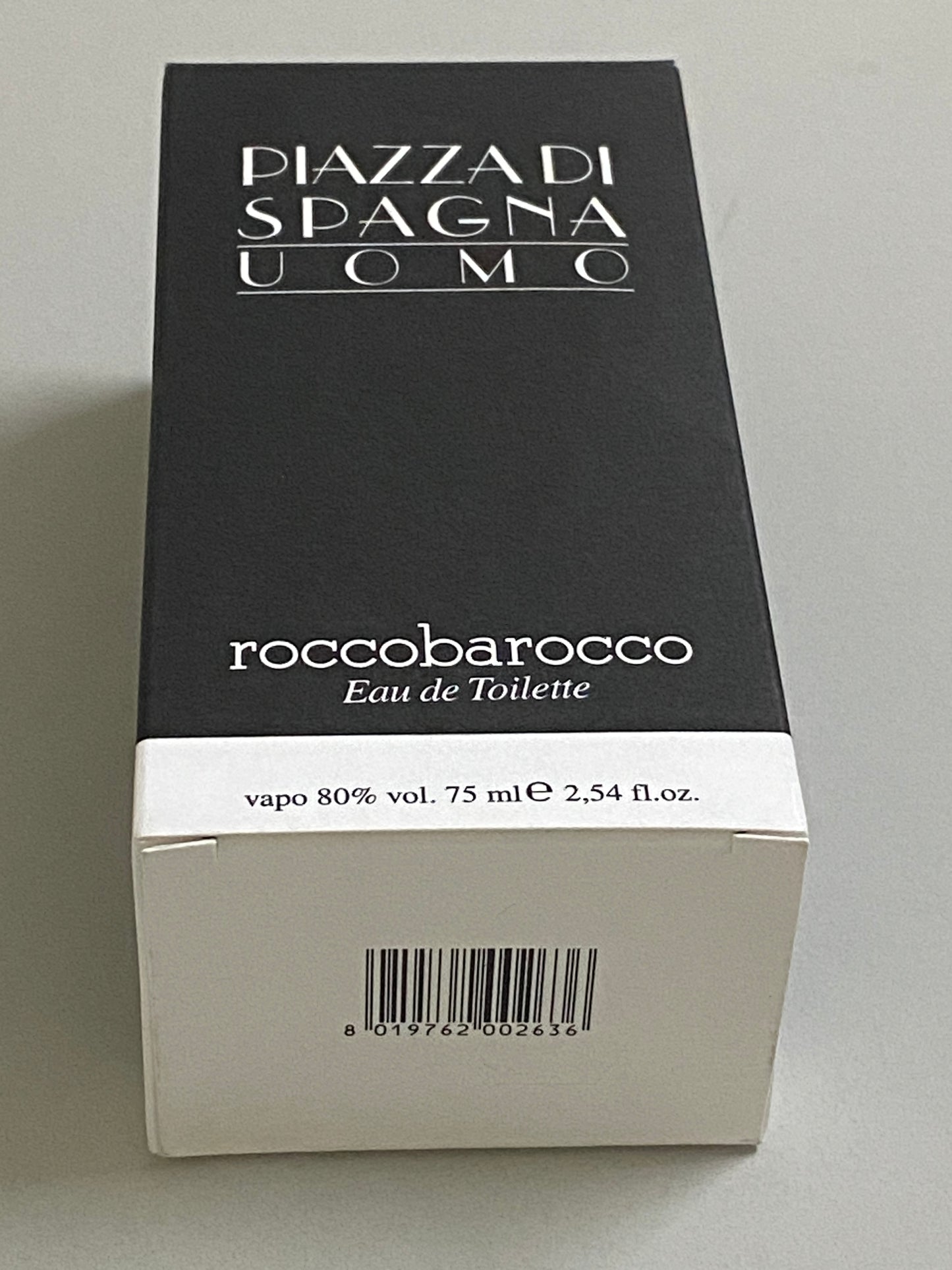 Roccobarocco Piazza di Spagna Uomo Eau de Toilette 75ml spray men fragrance