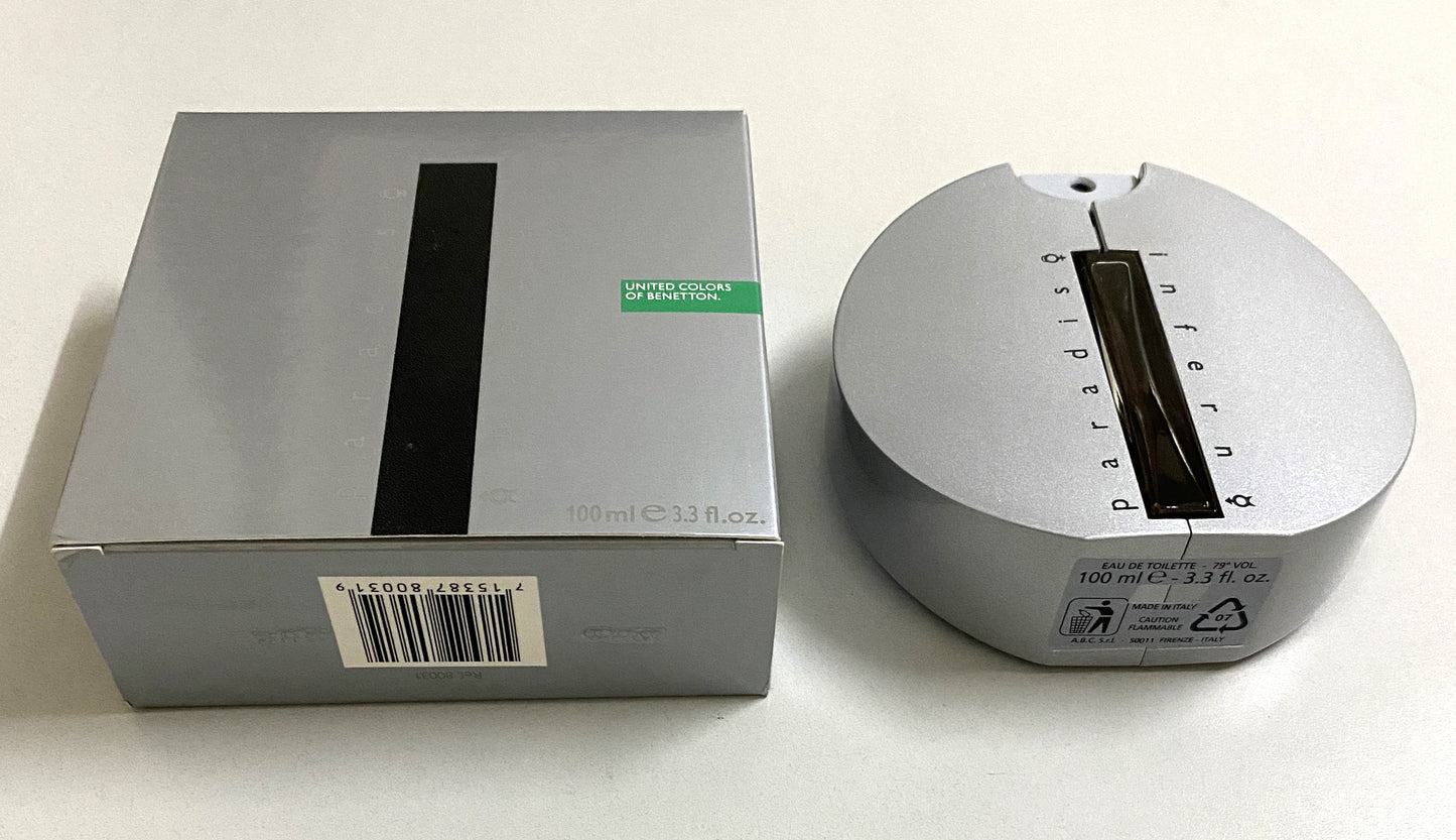 UNITED COLORS OF BENETTON PARADISO INFERNO FOR WOMEN Eau De Toilette 80ml SPRAY