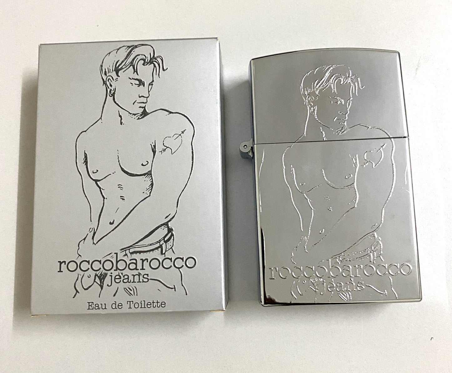 Roccobarocco Silver Jeans Eau de toilette for Men 75ml natural spray