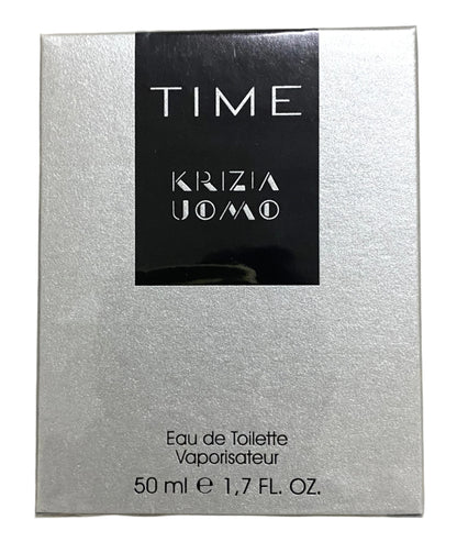 TIME KRIZIA UOMO By  KRIZIA Eau De Toilette 100ml SPRAY ORIGINAL FRAGRANCE