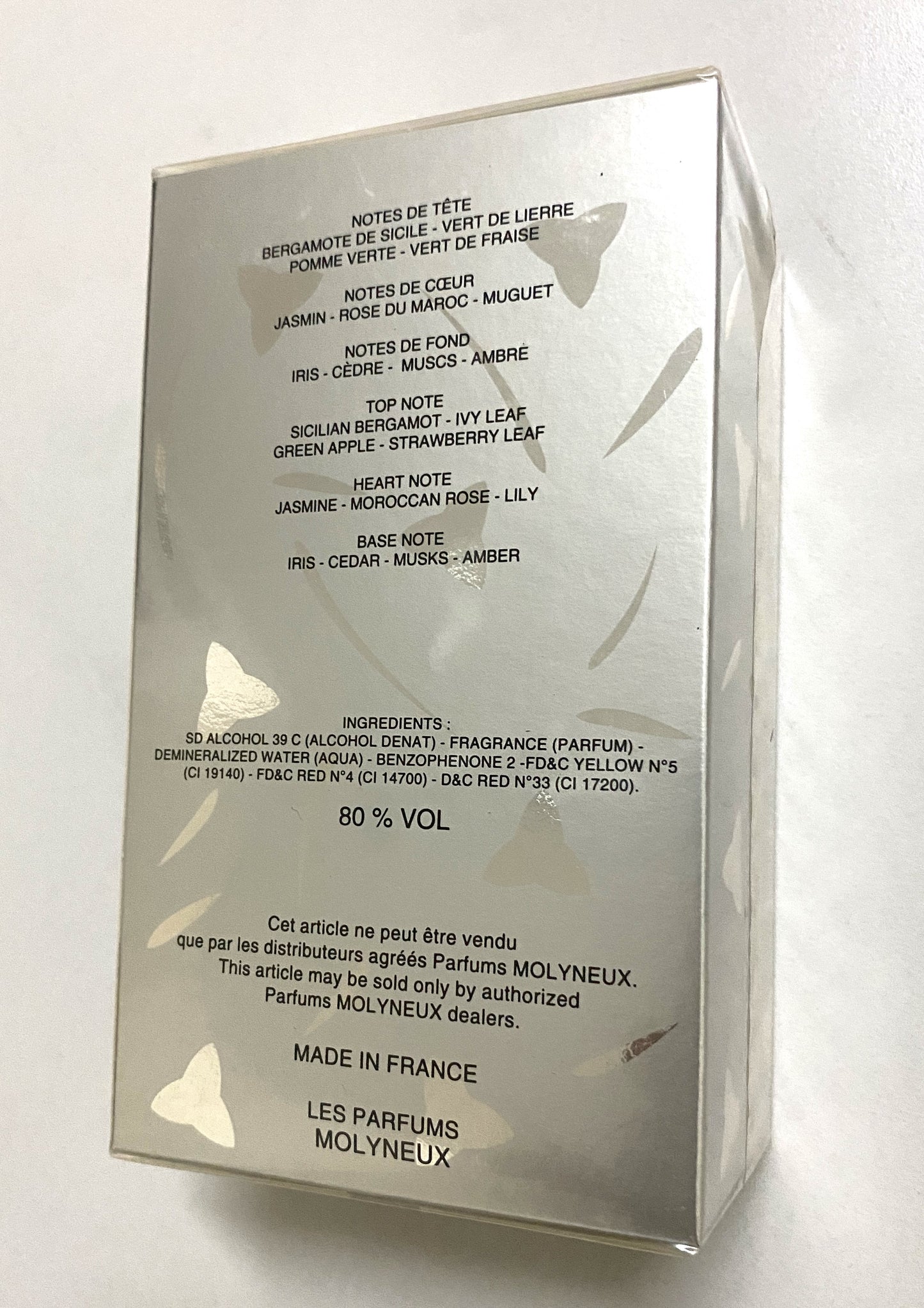 I LOVE YOU BY PARFUMS QUARTZ MOLYNEUX 50ml 1.7FLOZ Eau De Parfum Spray