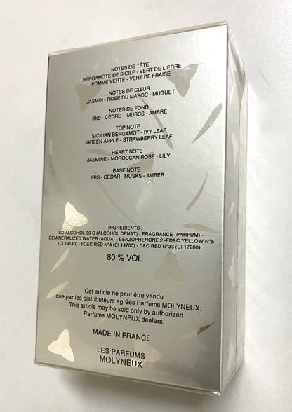 I LOVE YOU BY PARFUMS QUARTZ MOLYNEUX 50ml 1.7FLOZ Eau De Parfum Spray