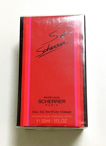 S DE SCHERRER BY Jean Louis Scherrer Eau de perfume 30ml Spray Original