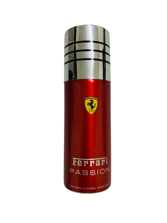 Ferrari passion perfumed natural deodorant 150ml