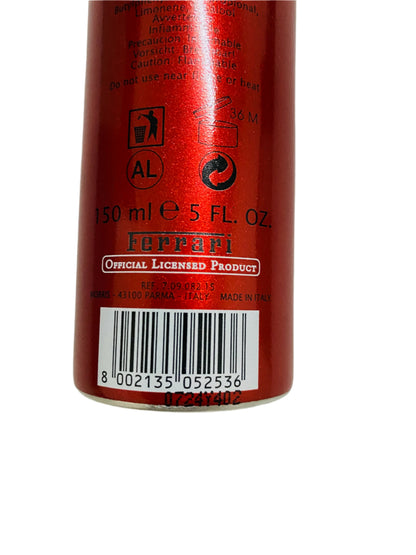 Ferrari passion perfumed natural deodorant 150ml