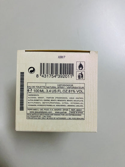 J.Del Pozo white EDT 100ml spray