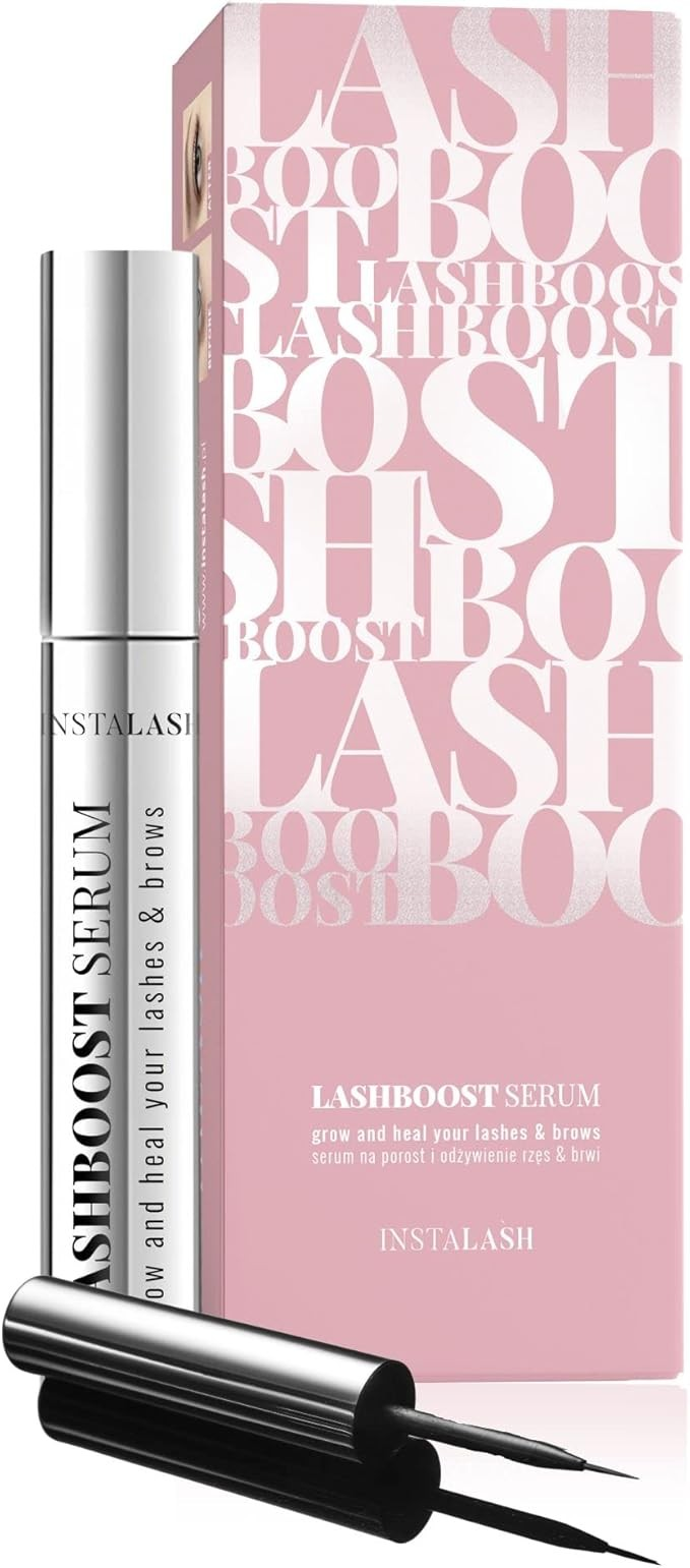 INSTALASH LashBOOST Eyelash Growth Serum | Advanced Eyelash Enhancing Serum Eyelash Treatment Helps Boost Lash Length, Volume in & Definition