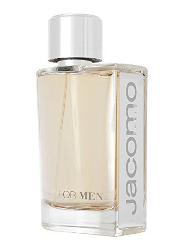 JACOMO FOR MAN SILVER BY JACOMO PARFUME EAU DE TOILETTE 100ML 3.3OZ NATURAL SPRAY