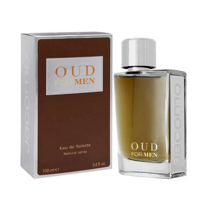 JACOMO OUD FOR MEN EAU DE TOILETTE 100ML 3.4FL OZ SPRAY
