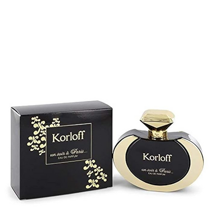 KORLOFF UN SOIR  A PARIS  Eau De Parfum 3.4OZ / 100ml SPRAY ORIGINAL
