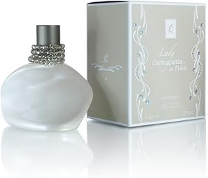 lulu castagnette lady castagnette in white Eau de Parfum  50ml LIMITED EDITION WITH JEWELS