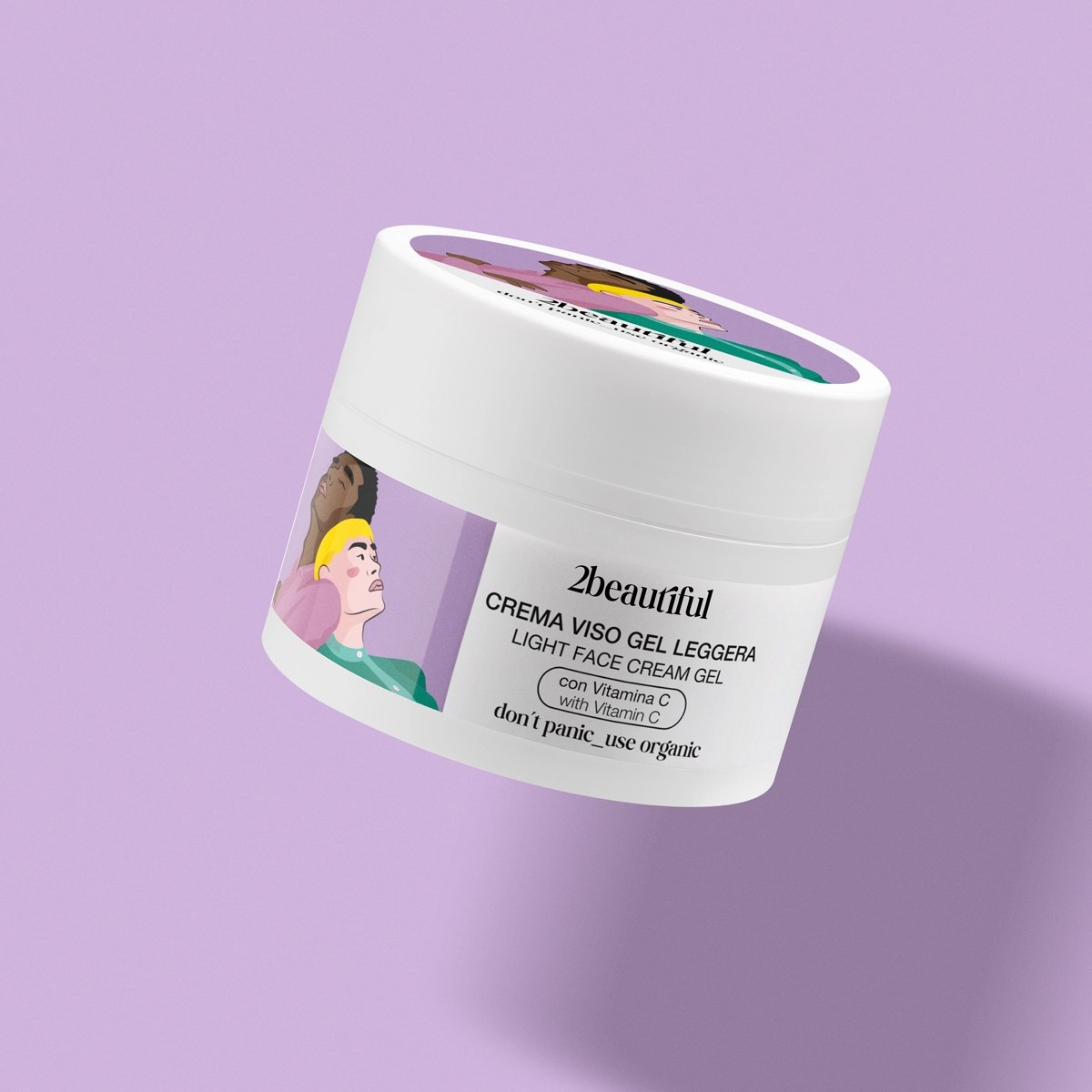 2beautiful LIGHT FACE CREAM GEL WITH VITAMIN C 50ML