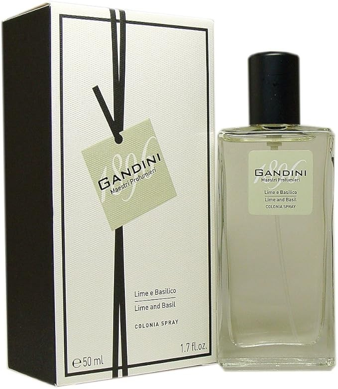 Gandini LIME AND BASIL Colonia spray Eau de Toilette 50ml 1.7floz UNISEX