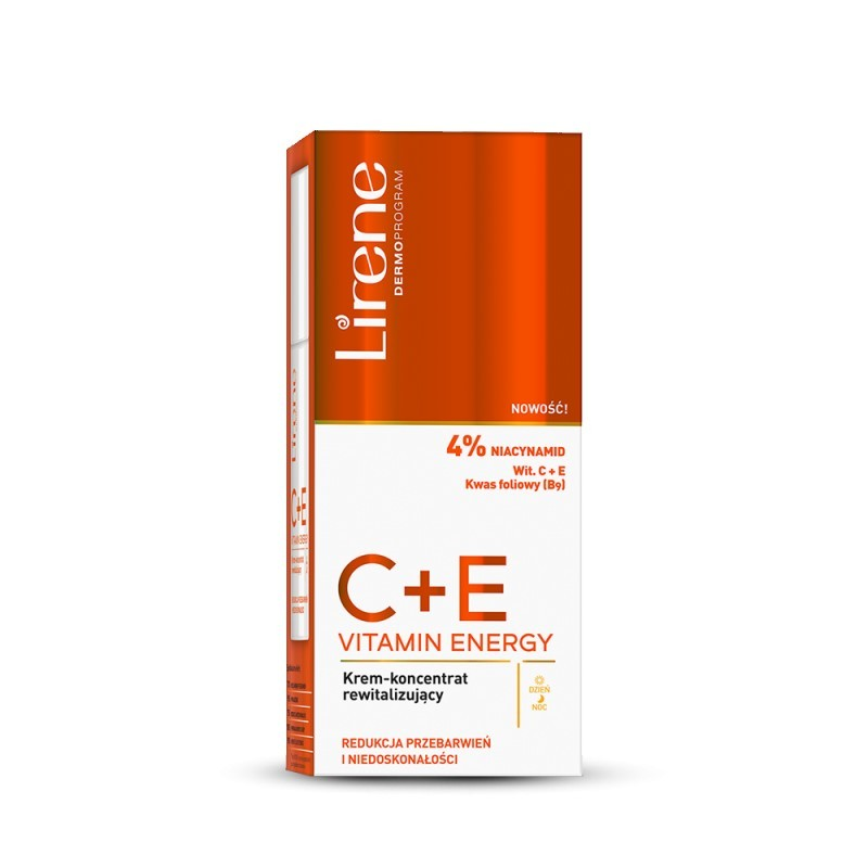 LIRENE C+E VITAMIN ENERGY REVITALIZING CREAM CONCENTRATE 40ML